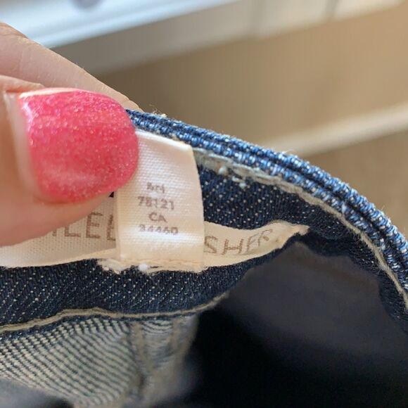 Eileen Fisher Cotton Stretch Straight Ankle Jeans - Picture 8 of 11